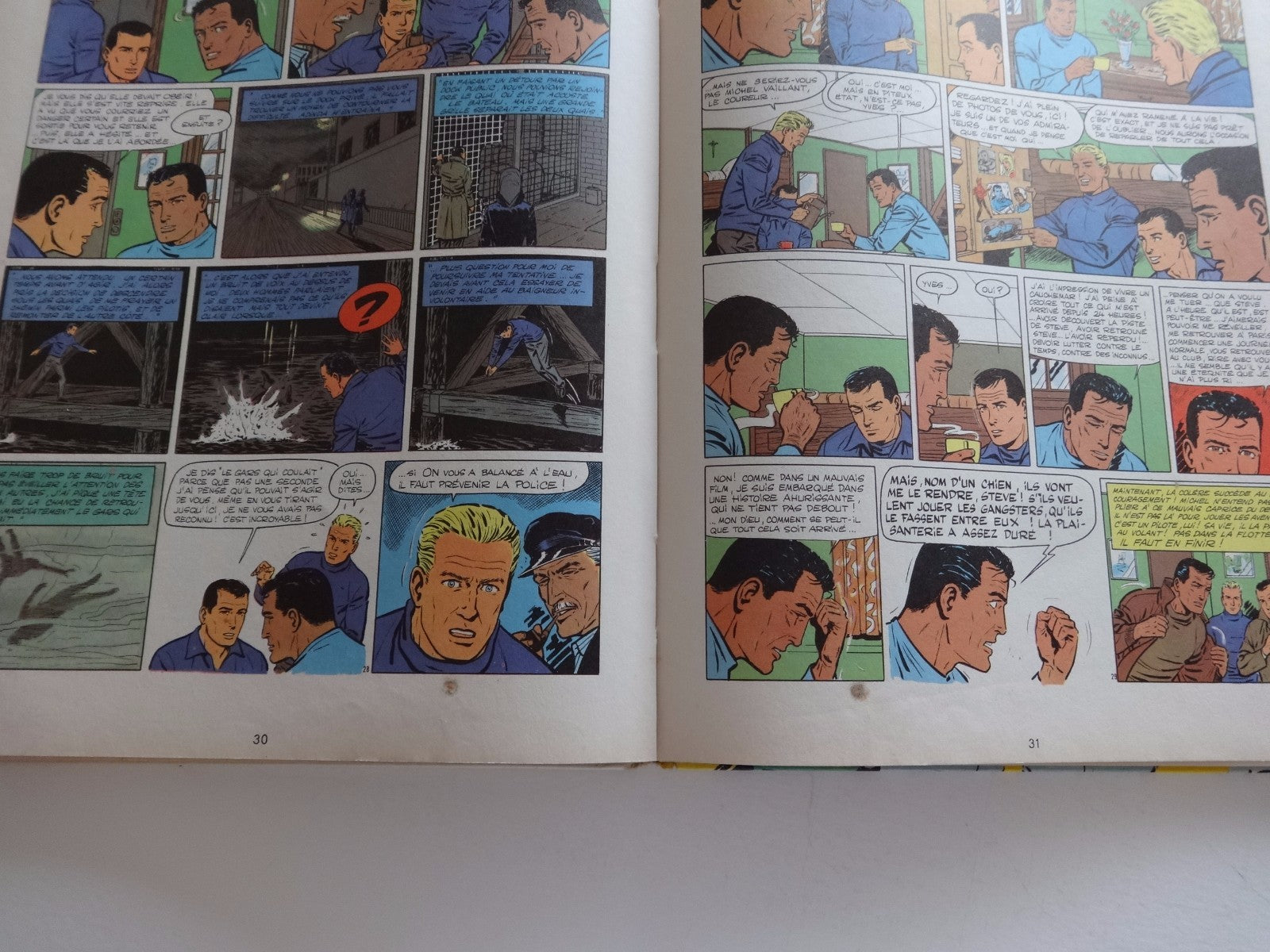 BD Michel Vaillant- Le retour de steve Warson - N°9- EO -1965- BE- Graton