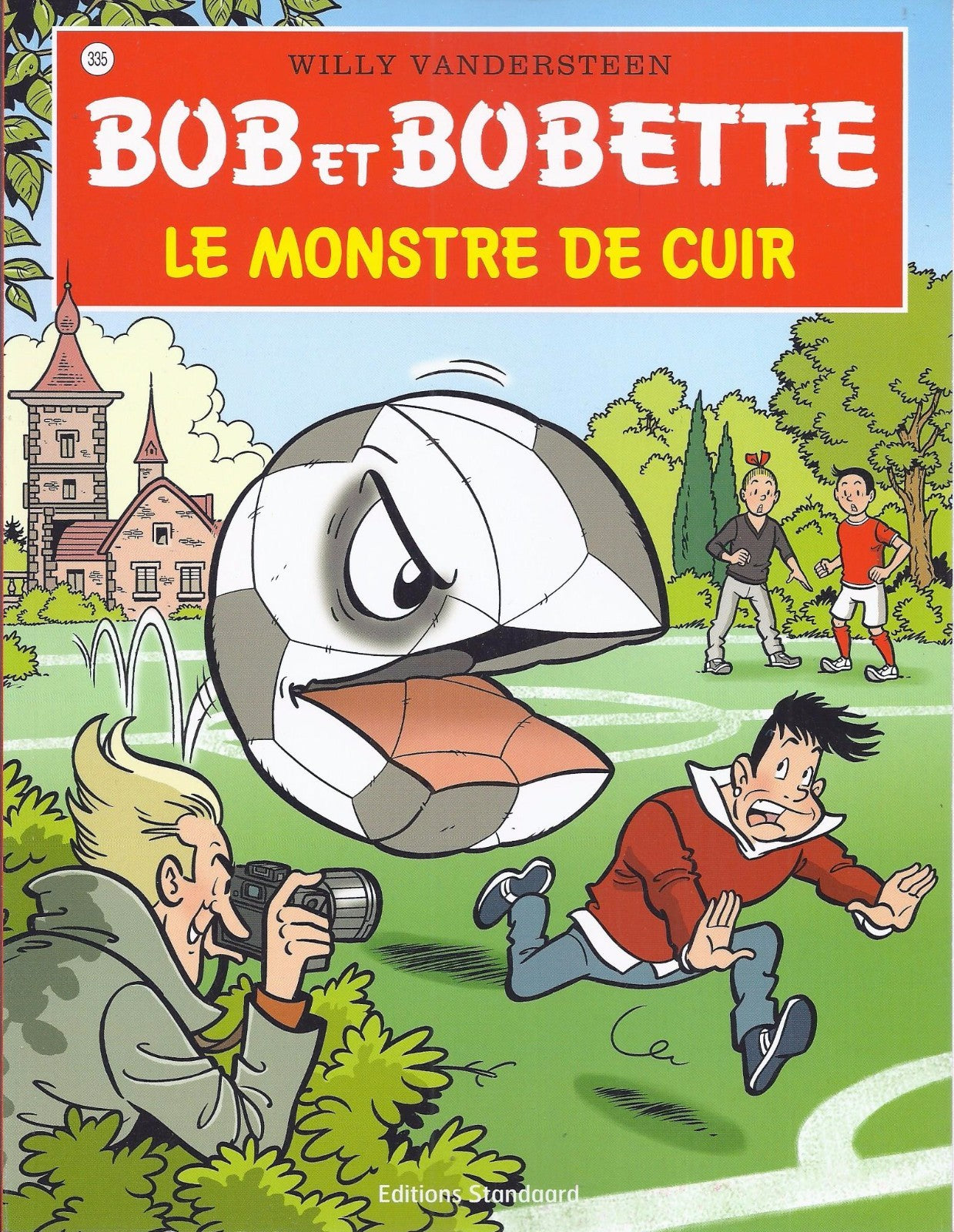 BD  Bob et Bobette- Le monstre de cuir  - N°335 - EO-2016 - Neuf-Vandersteen