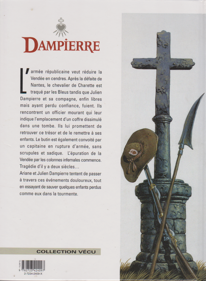 Comic book Dampierre - Les enfants de la terreur - No. 7 - First Edition - 1998 - Very Good Condition - Swolfs