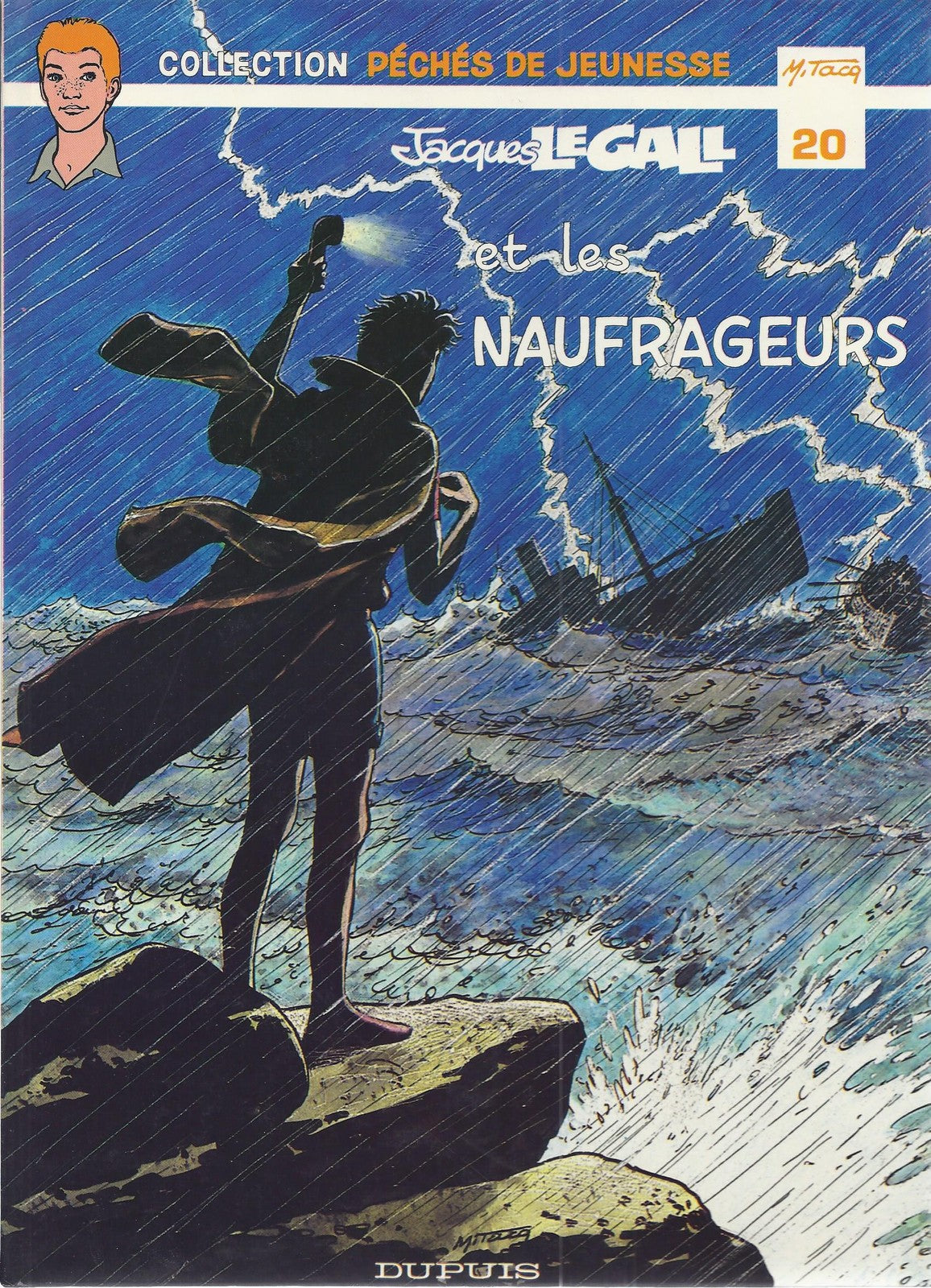 Graphic novel Jacques Legall No. 20 The Wreckers - First Edition 1985 VGC - Mitacq PDJ