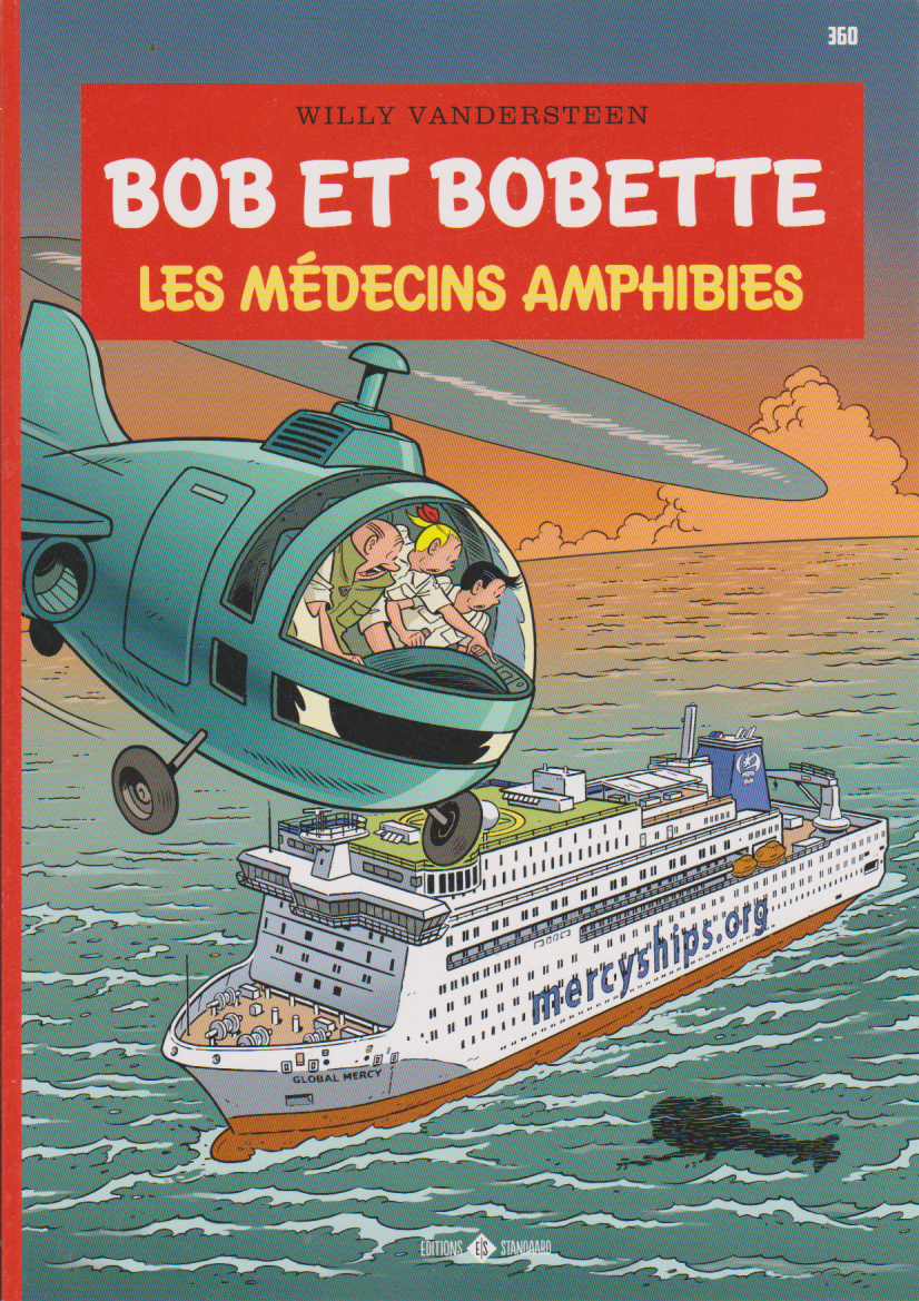 BD  Bob et Bobette- Les médecins amphibies- N°360- EO- 2021-TTBE-Vandersteen