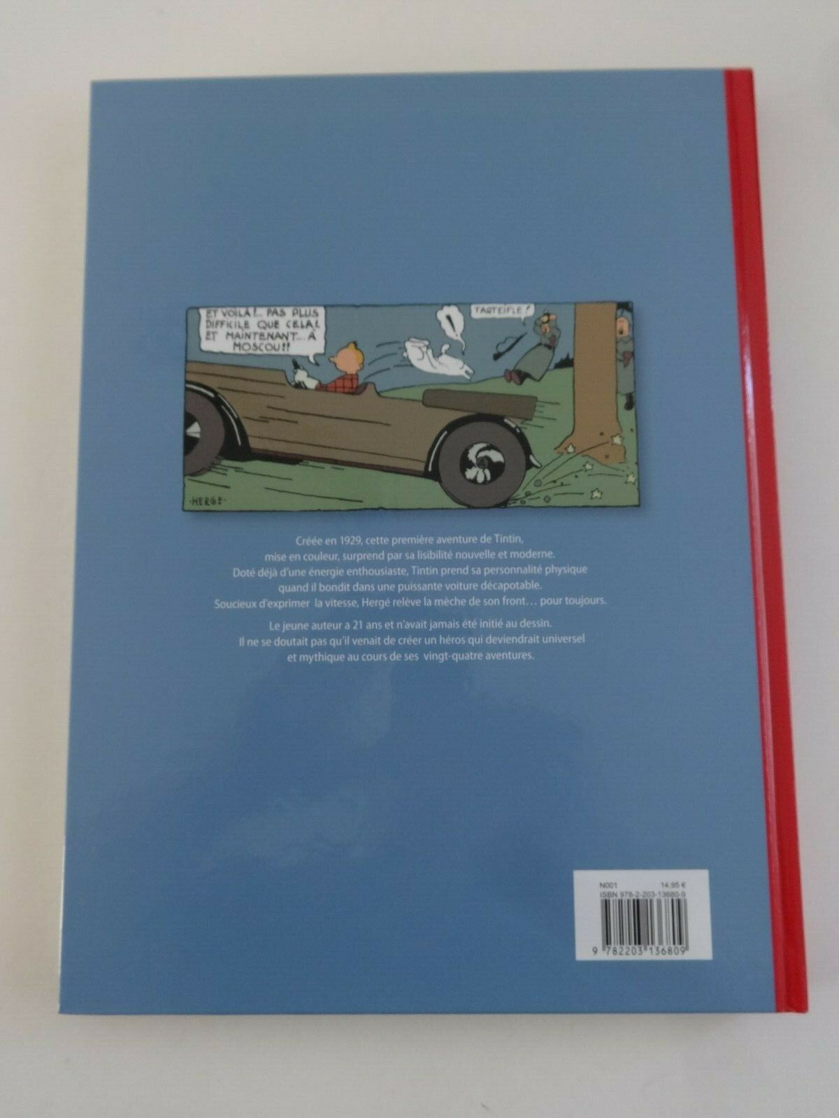 BD-Tintin- Tintin au pays des Soviets (couleur)  -EO -2017 -Neuf- Hergé