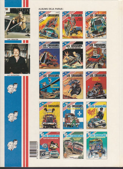 BD Les casseurs - Match - Poursuite- N°15  EO -1988 -TTBE- Denayer