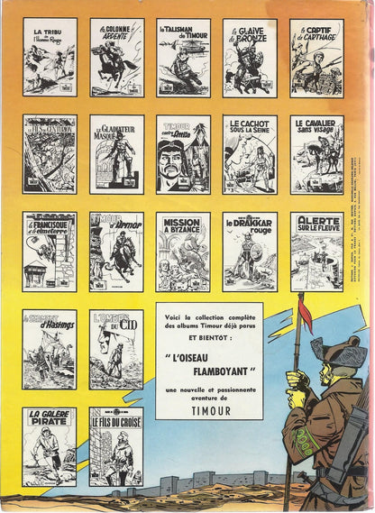 BD   Timour (les)  - Le fils du croisé  - E.O .1966  BE - Sirius