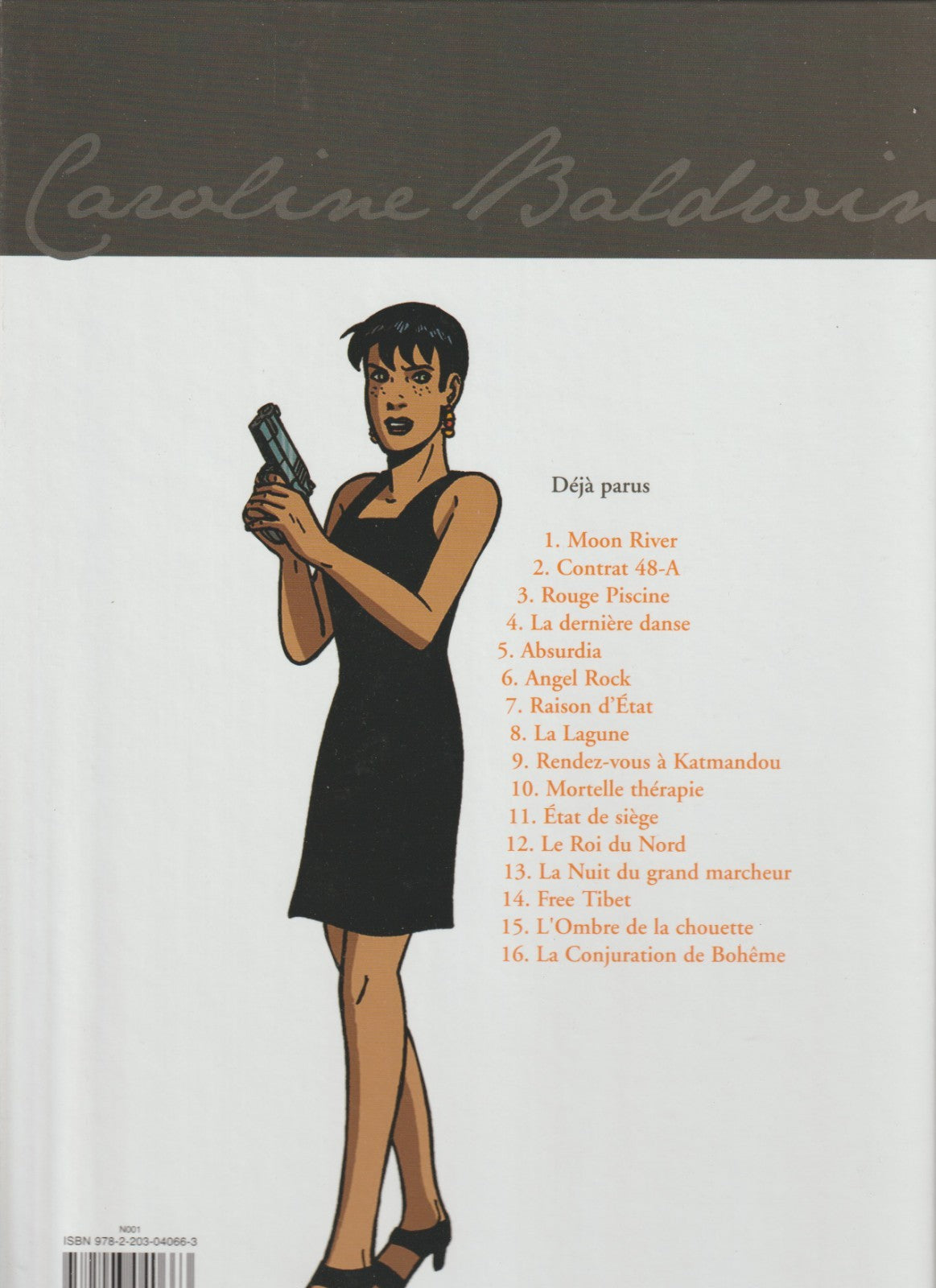BD  Caroline Baldwin - La conjuration de Bohême- 16 - EO - 2012 -TTBE- Denayer