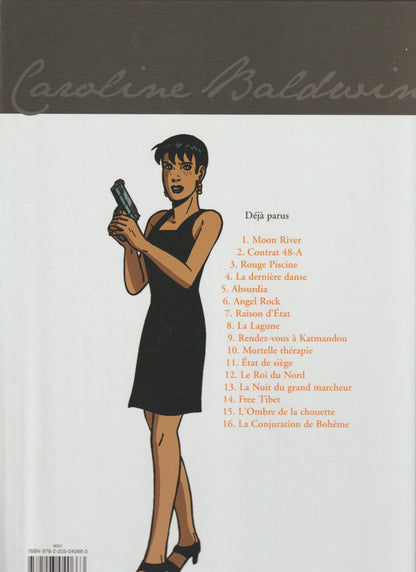 BD  Caroline Baldwin - La conjuration de Bohême- 16 - EO - 2012 -TTBE- Denayer