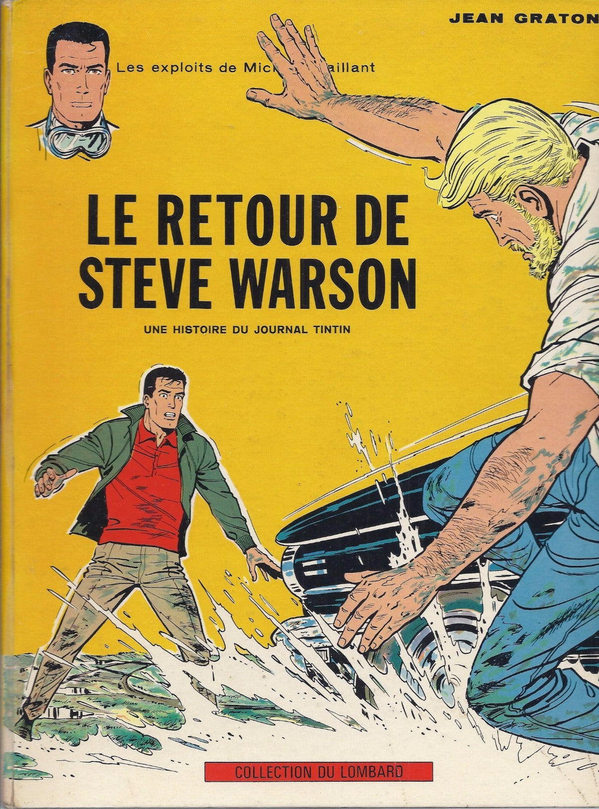 BD Michel Vaillant- Le retour de steve Warson - N°9- EO -1965- BE- Graton