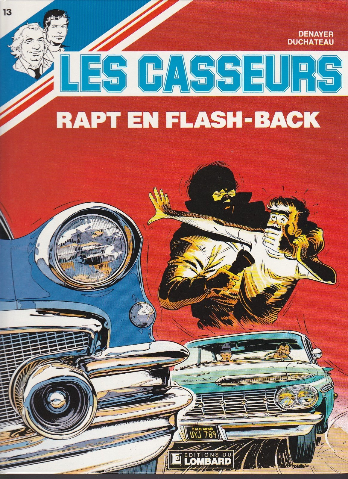 BD Les casseurs - Rapt en flash-back- N°13  EO -1987 -TBE- Denayer