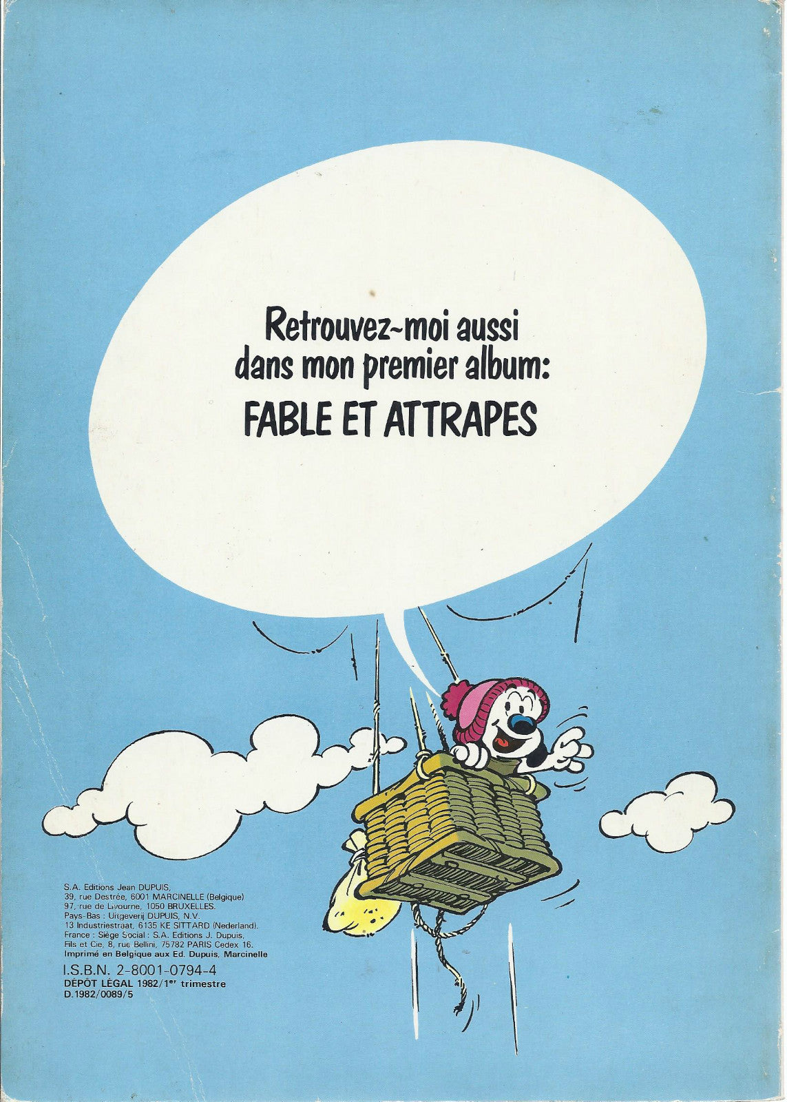BD - Wofi- L'escadrille des becs-jaunes  -EO. -1982 -BE- Blesteau