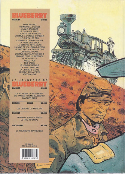 BD Blueberry (La jeunesse de)La poursuite impitoyable - N°7- EO-1992 -TBE-Wilson