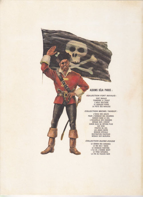 Comic book - Barbe-Rouge - The End of the "Black Falcon" - No. 9 - First Edition - 1969 - Very good condition - Hubinon