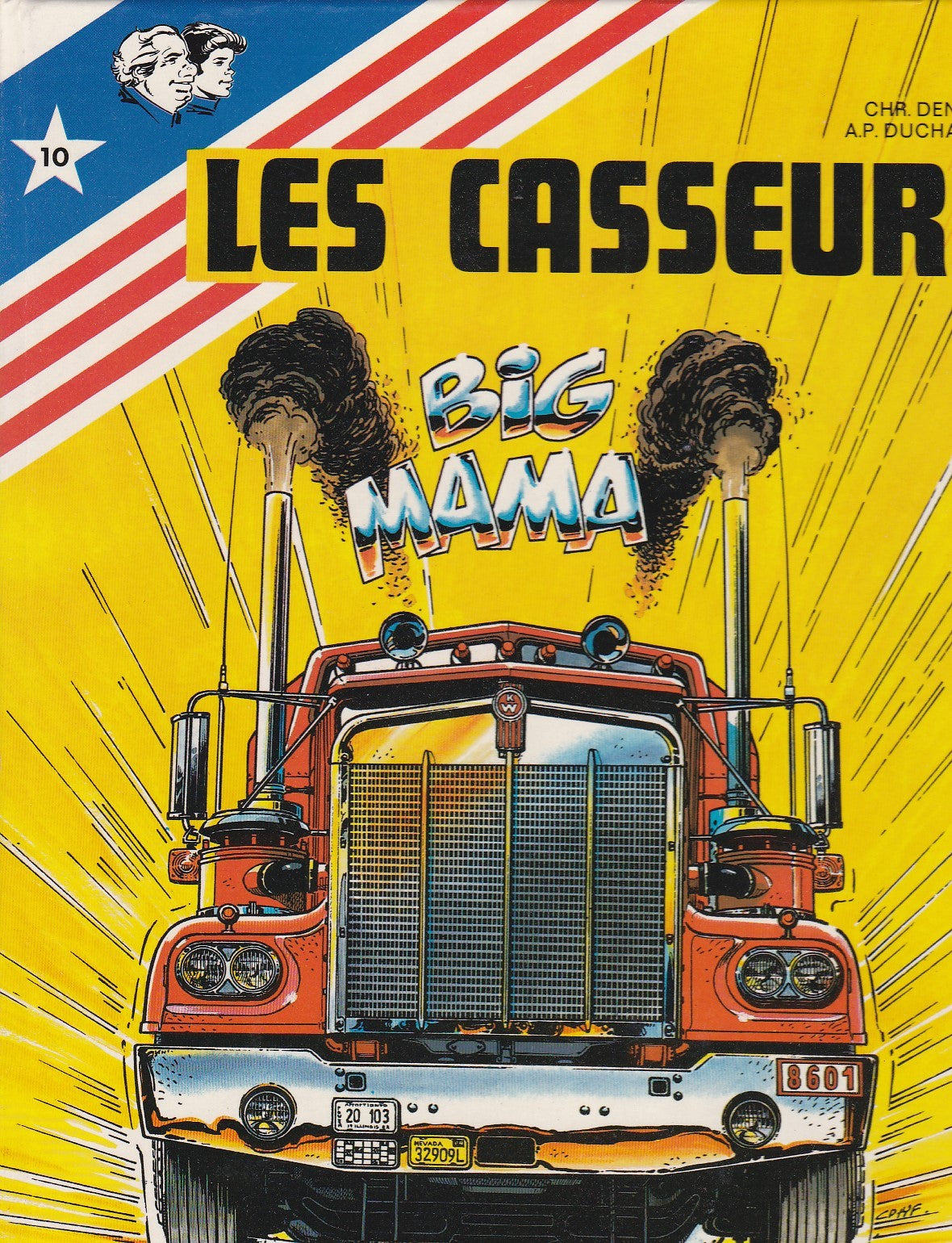 BD The Smashers - Big Mama 1 - No. 10 1st Ed. - 1984 - VGC - Denayer