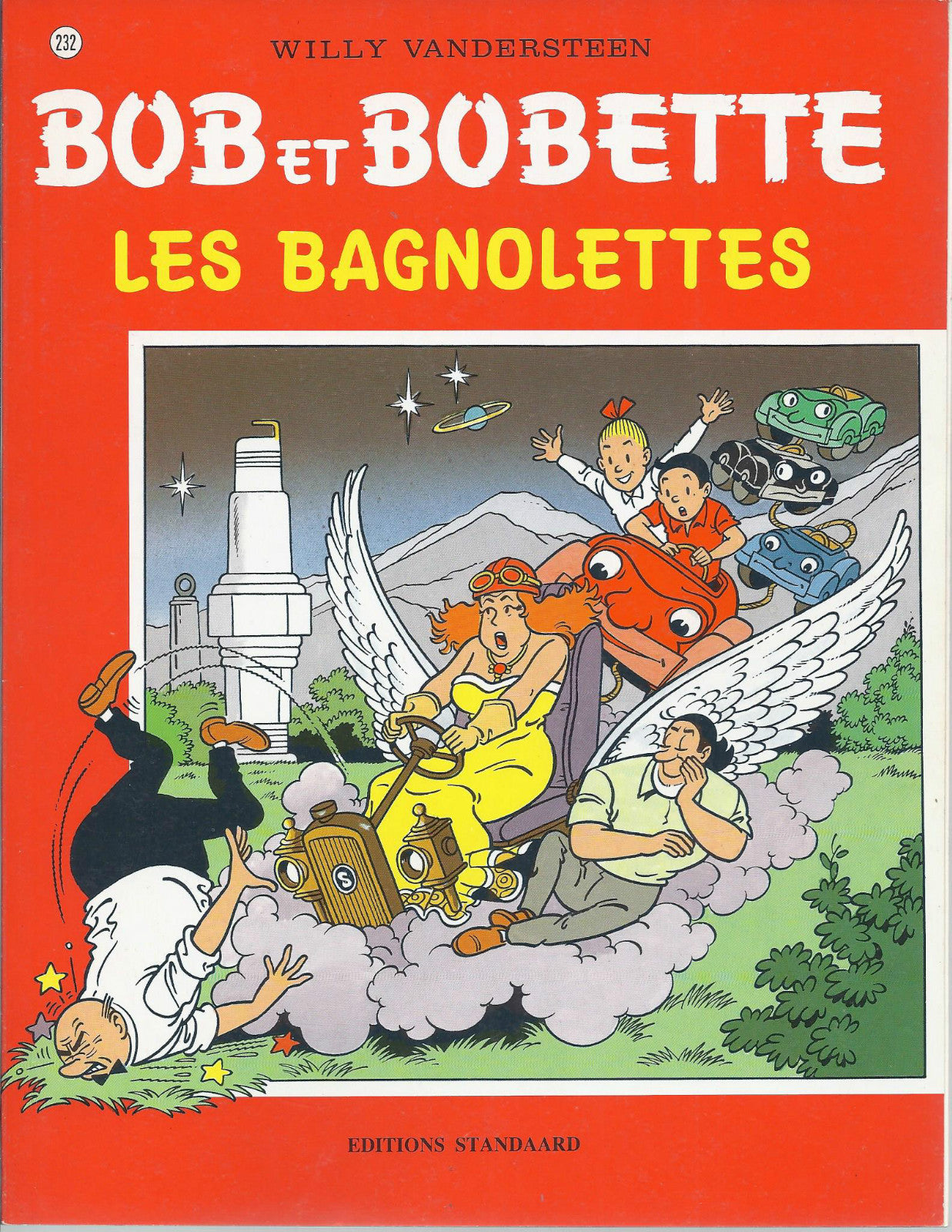 BD Suske en Wiske - De bagagetrolley - No. 232 -1st Edition-1992-VGC-Vandersteen