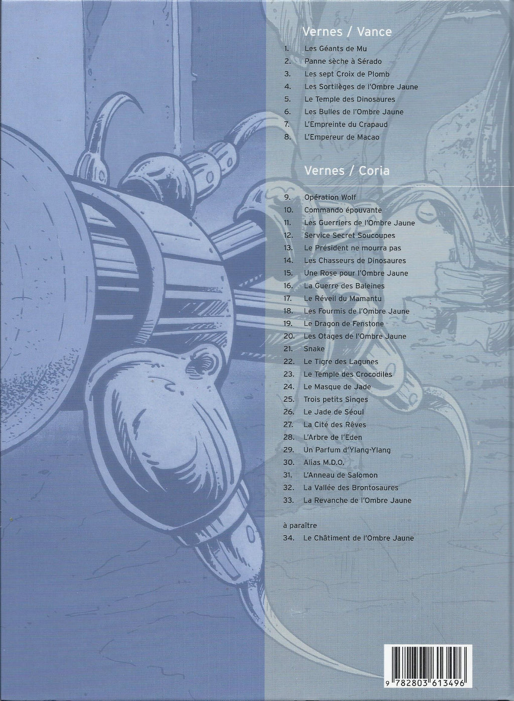 BD Bob Morane N° 33 - La revancha de la sombra amarilla - E.O. 1998 - nuevo - Coria