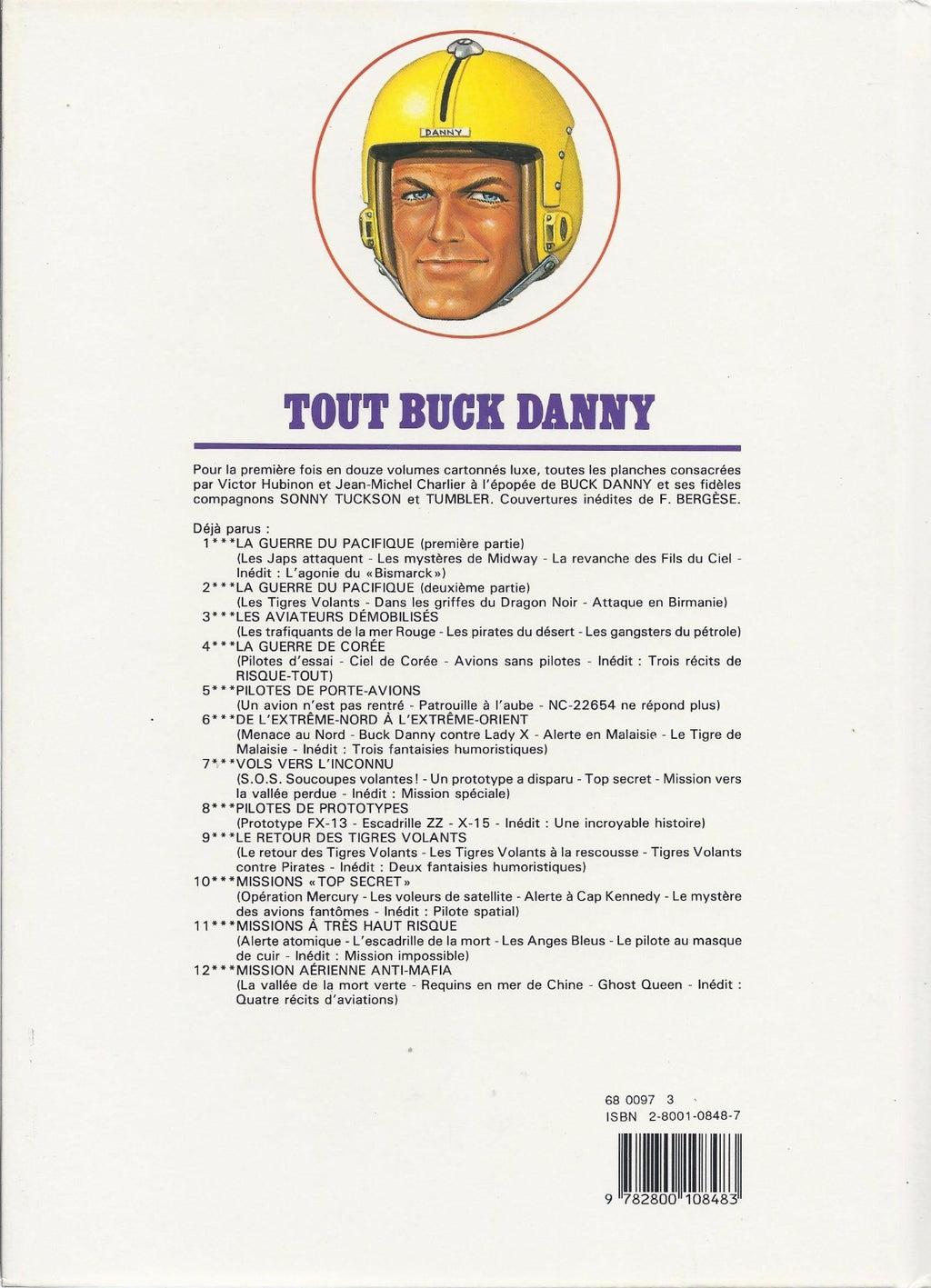 BD Tout Buck Danny  - N°3- RE- cartonnée-1990 -TBE- Hubinon
