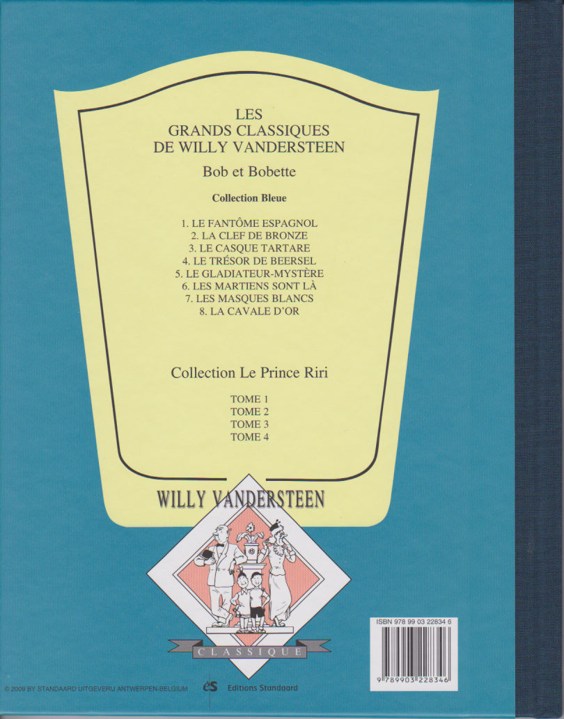BD  Le prince Riri - N°4- cartonné - RE - 2009 - TTBE - Vandersteen