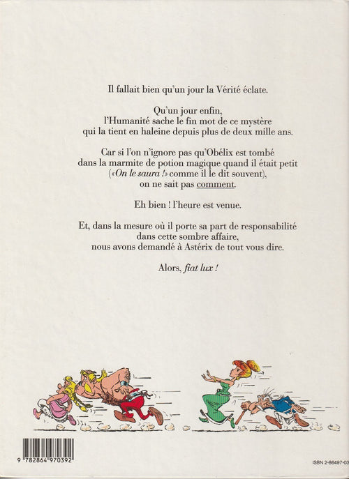 Asterix BD - How Obelix Fell into the Magic Potion - 1st Ed. 1989 - VGC - Uderzo