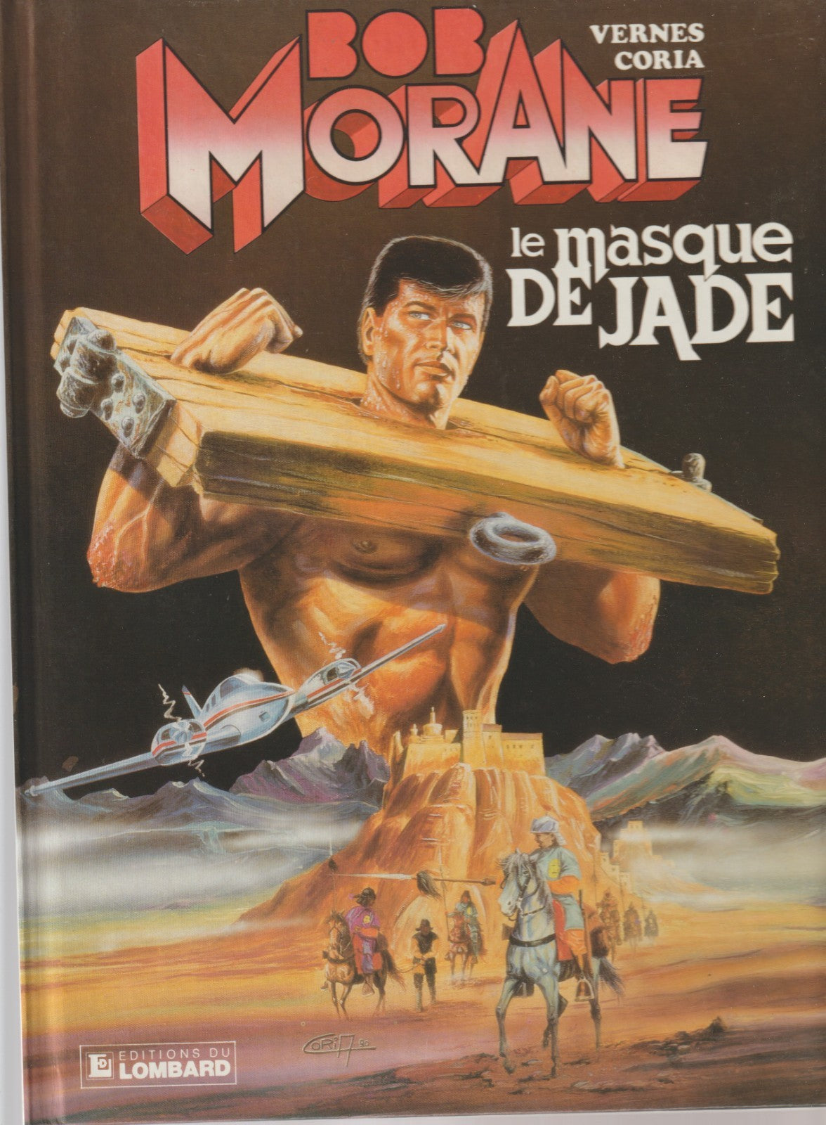 BD Bob Morane N°24 - The Jade Mask - O.E. 1990 - VGC - Coria