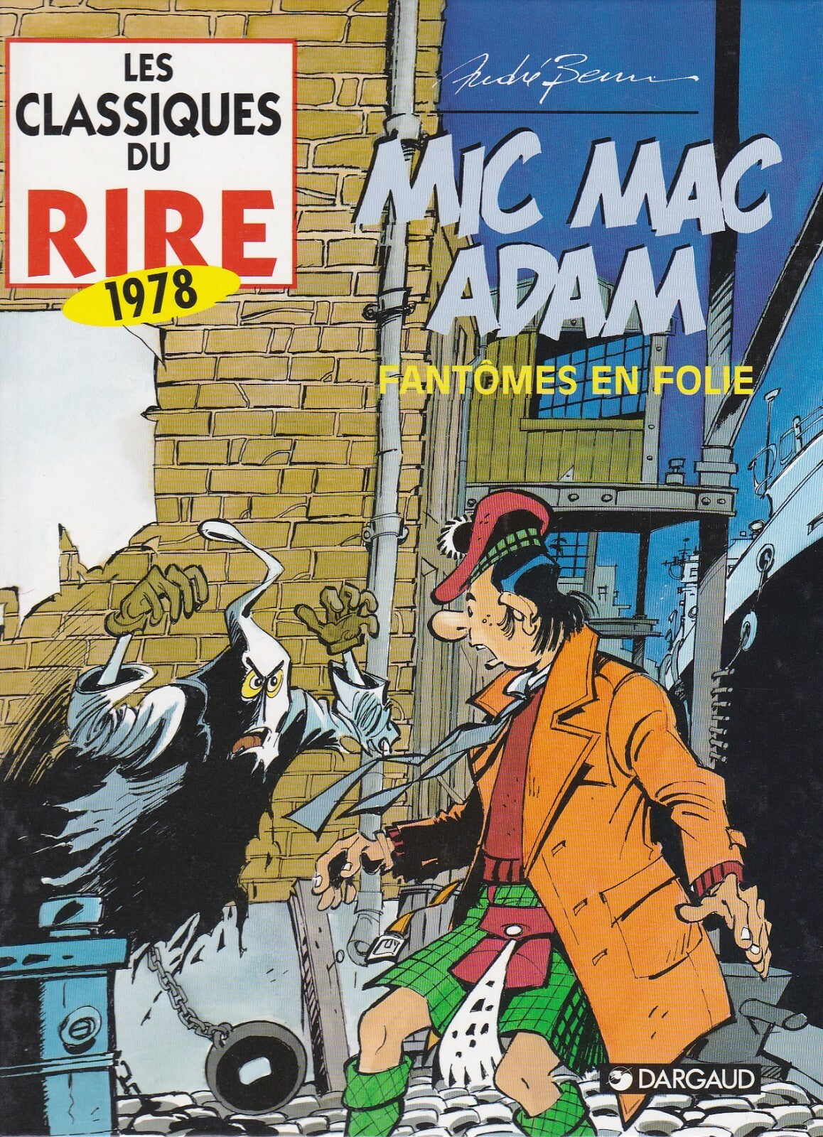 Comic book Mic Mac Adam - Les classiques du rire - INT 1978 - 1996 VGC - André Benn