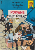 BD Gil Jourdan- Popaine et vieux tableaux - N°2- RE- Broché-1983 -TBE- Tillieux