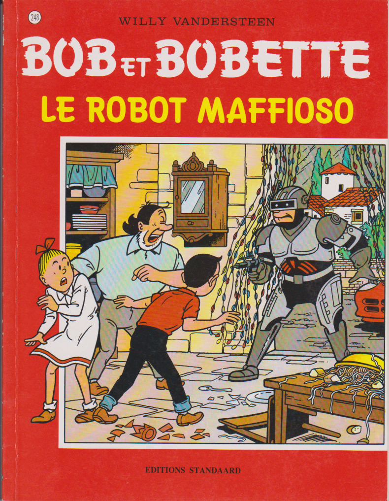 BD  Bob et Bobette- Le robot maffioso- N°248- EO- 1996- TBE-Vandersteen