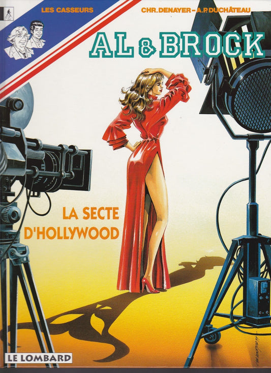BD Les casseurs - La secte d'Hollywood - N°21  EO -1994 -TTBE- Denayer