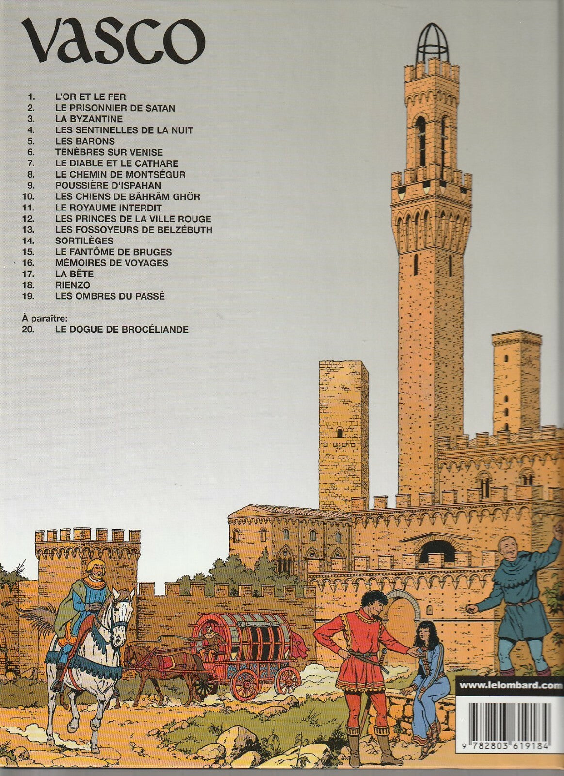 BD Vasco -  Le Royaume interdit- N°11- RE -2003 -TTBE- Chaillet