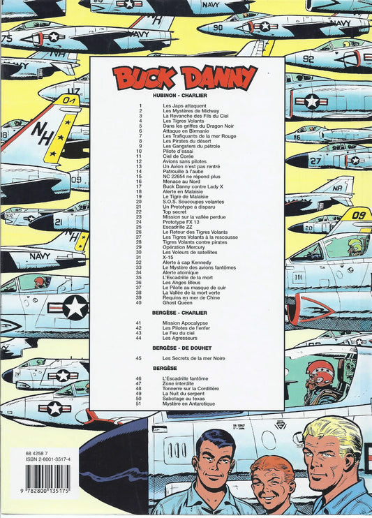 BD   Buck Danny - N° 51 - Mystère en Antarctique - EO  2005 TBE - Bergèse