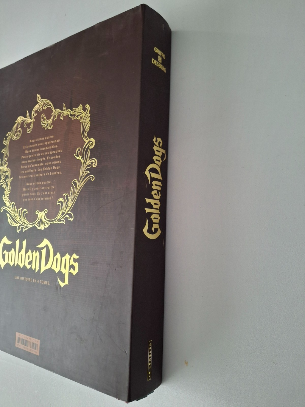 BD - Coffret - Golden Dogs - 4 volumes -2015 -  TTBE - Griffo