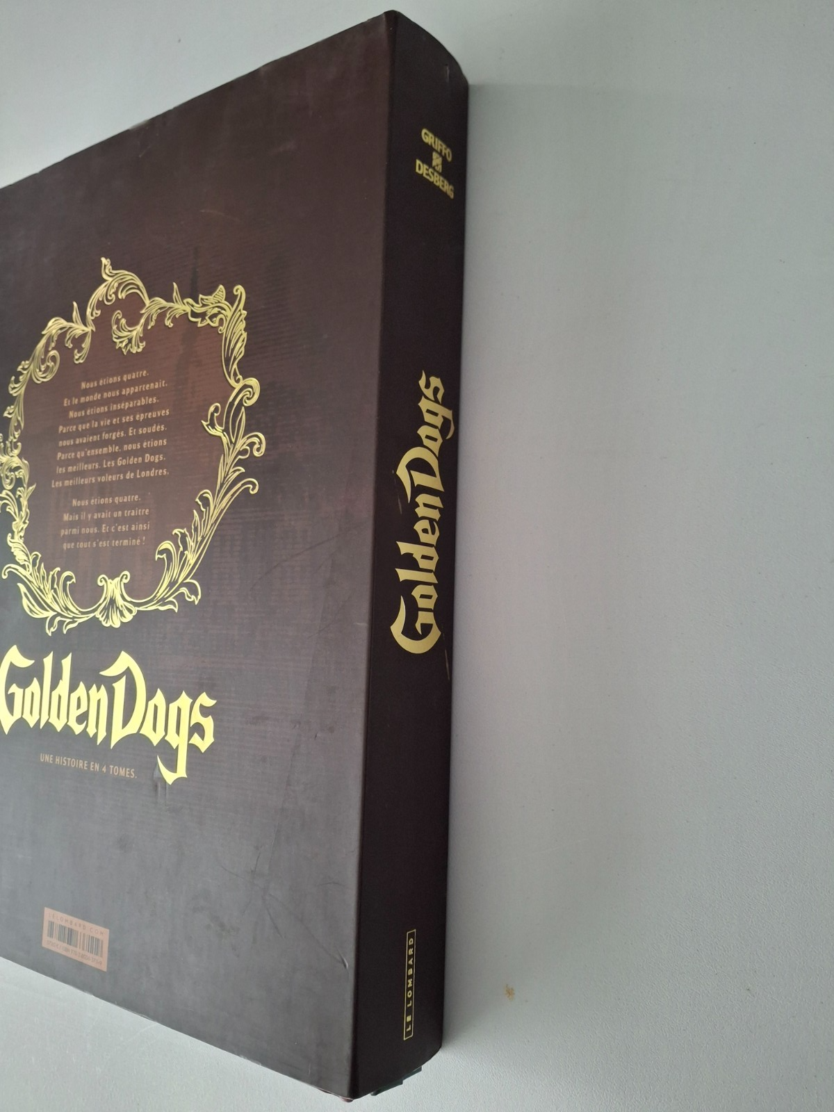 BD - Coffret - Golden Dogs - 4 volumes -2015 -  TTBE - Griffo