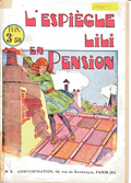 BD  L'espiègle Lili - Lili en pension -N°3 -RE-1926 -BE-Giffey