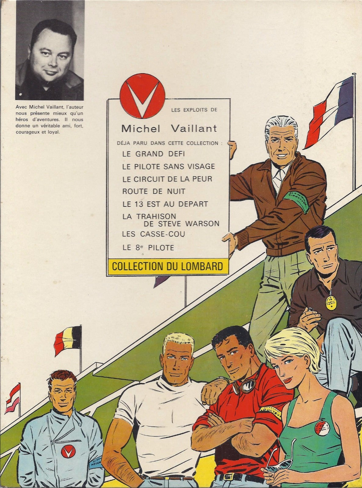 BD Michel Vaillant- Le retour de steve Warson - N°9- EO -1965- BE- Graton