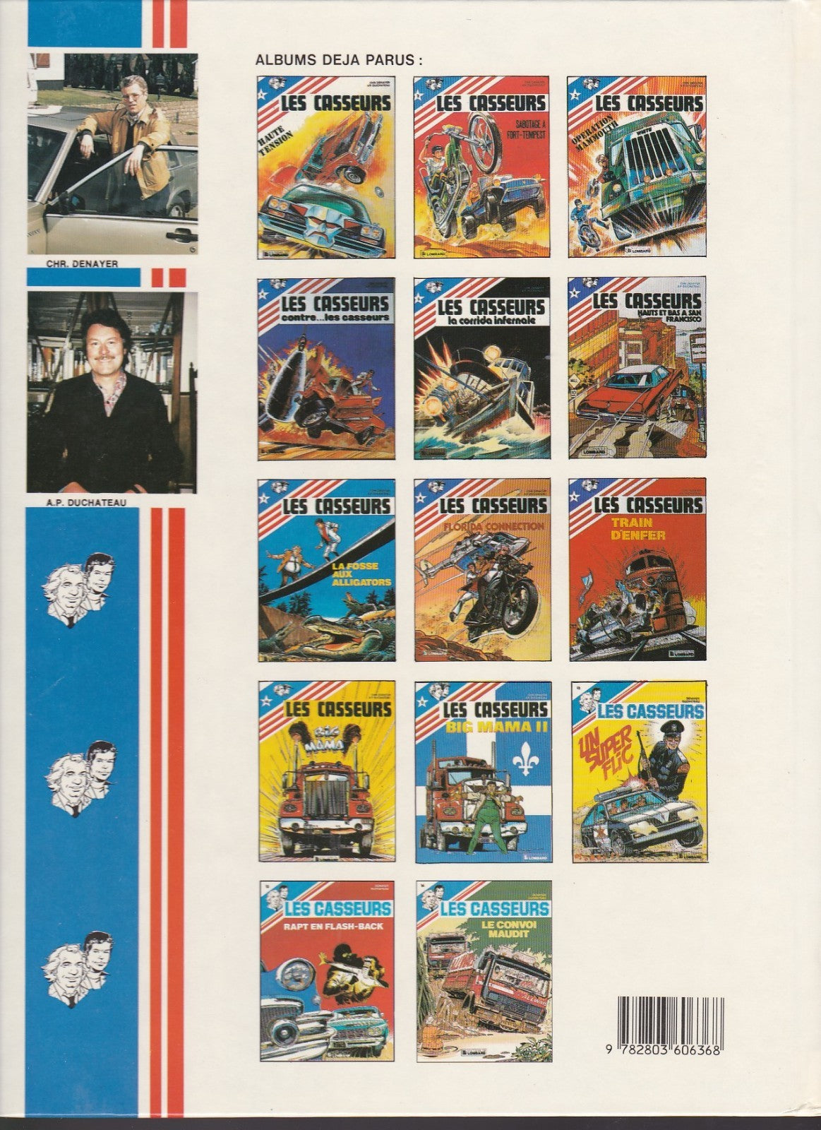 BD Les casseurs - Le convoi maudit - No. 14 - First Edition - 1987 - Excellent Condition - Denayer