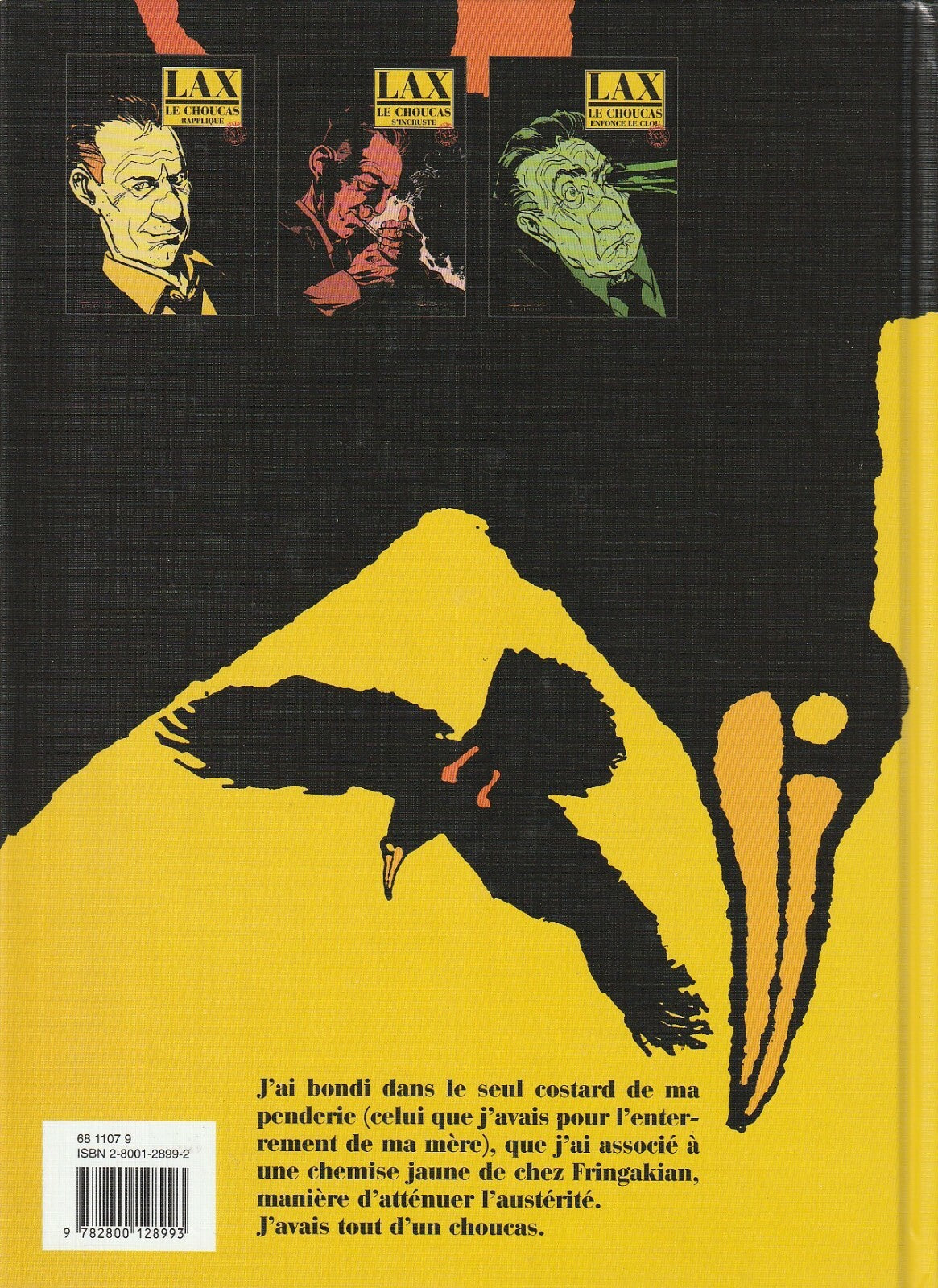 BD  Le Choucas -  Le Choucas rapplique- EO -2001 -TTBE-  Lax