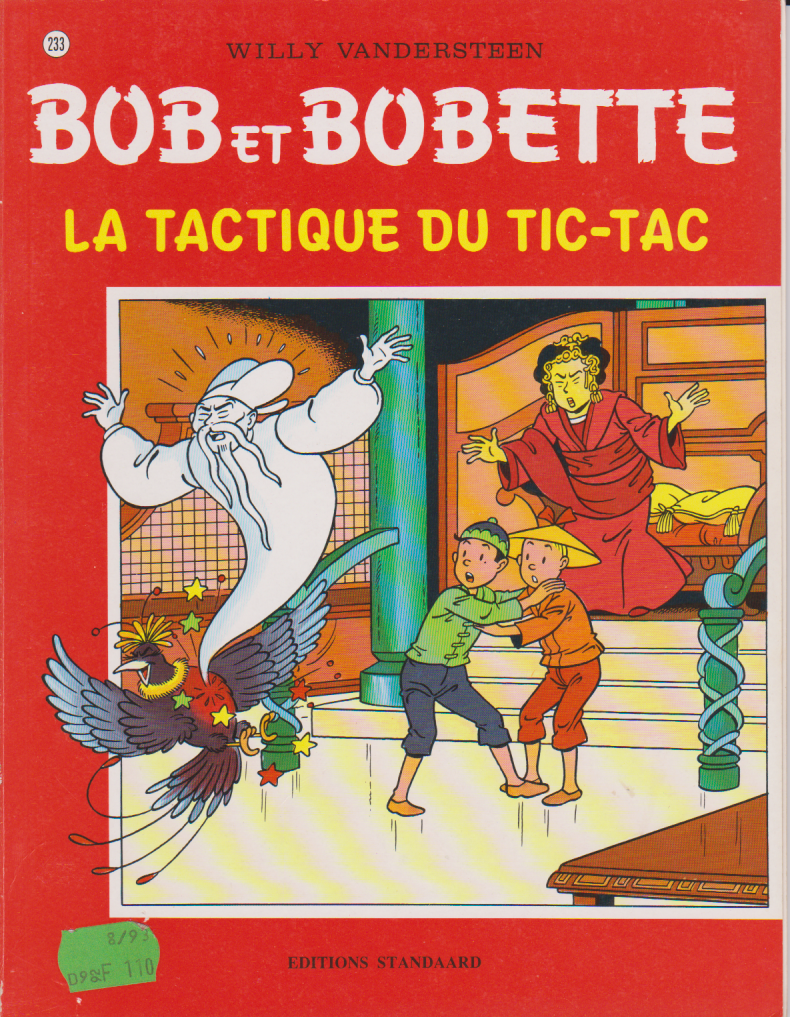 BD  Bob et Bobette- La Tactique du Tic-Tac- N°233- EO- 1992- TBE-Vandersteen