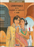 BD Chronique de la maison le quéant -leïla -N°4- EO-1988 -TBE-Jusseaume