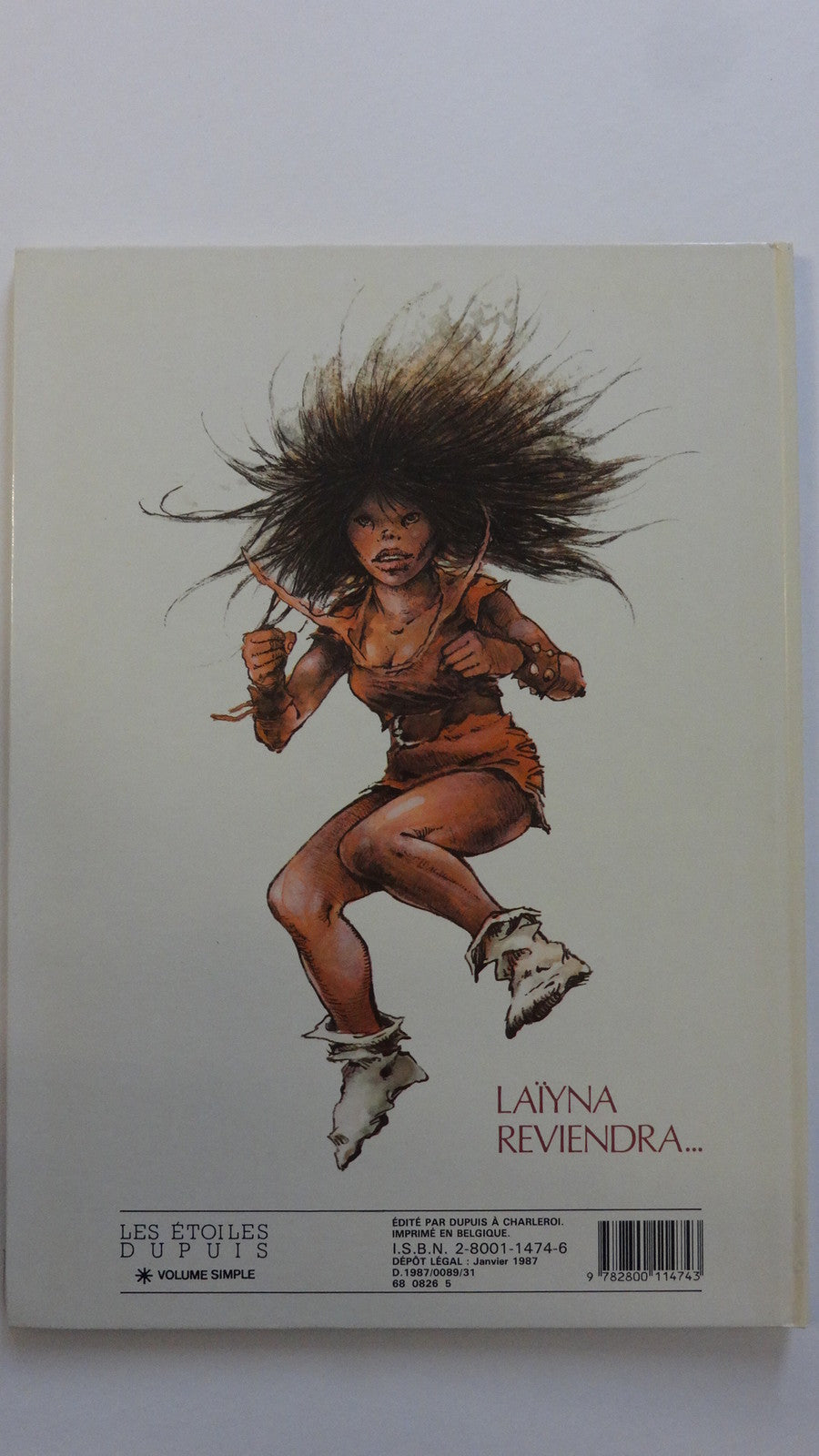 BD  Laiyna  - N° 1 - La forteresse de pierre - EO .  - 1987  -  TBE -Hausman