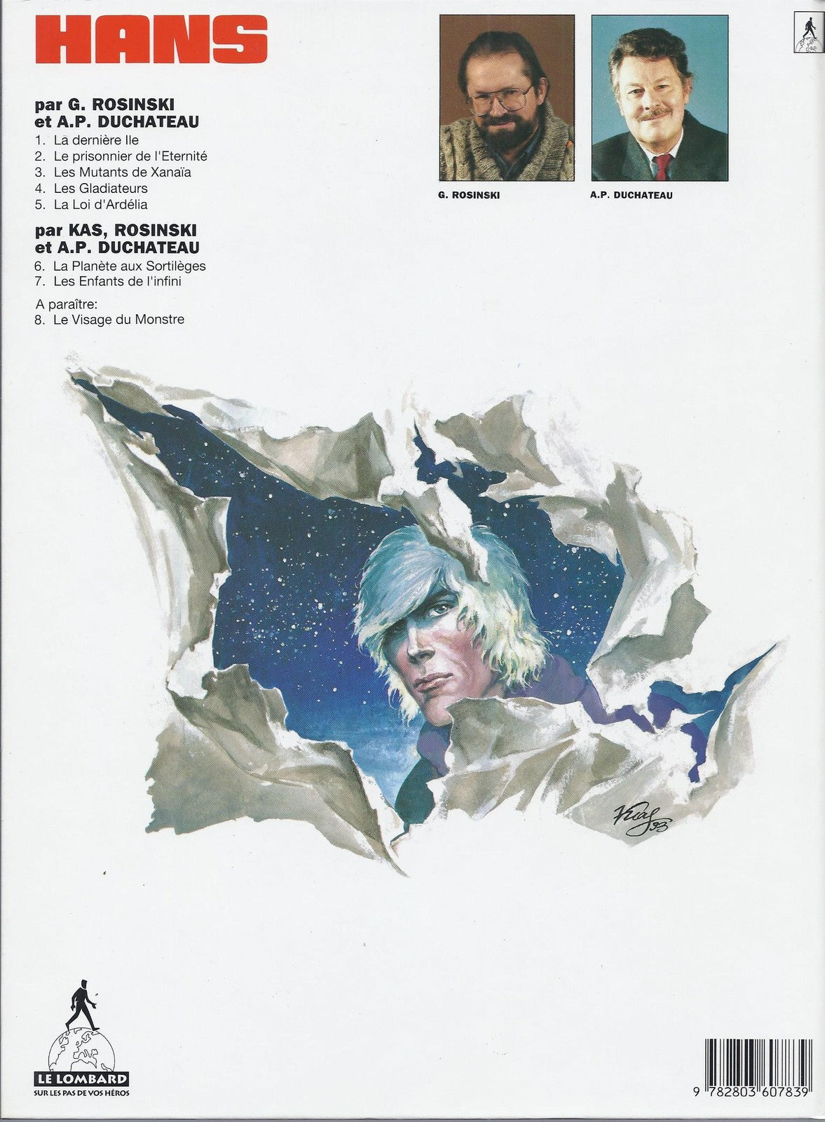BD  Hans - N°5-  La loi d'Ardélia -  RE .1994  - TBE - Rosinski