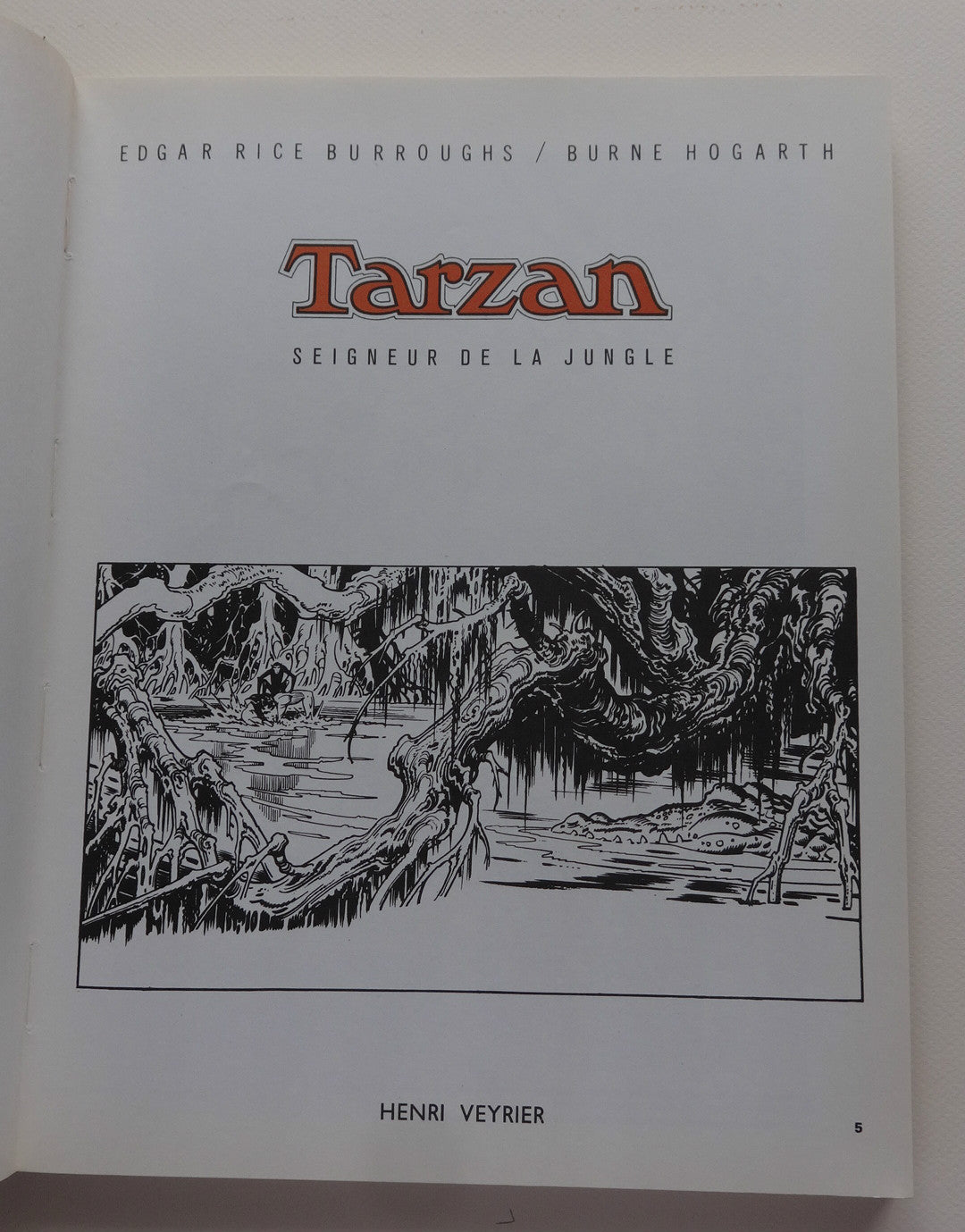 Tarzan Lord of the Jungle Comic - Large format - First Edition - 1973 - Very Good Condition - E.R. Burroughs