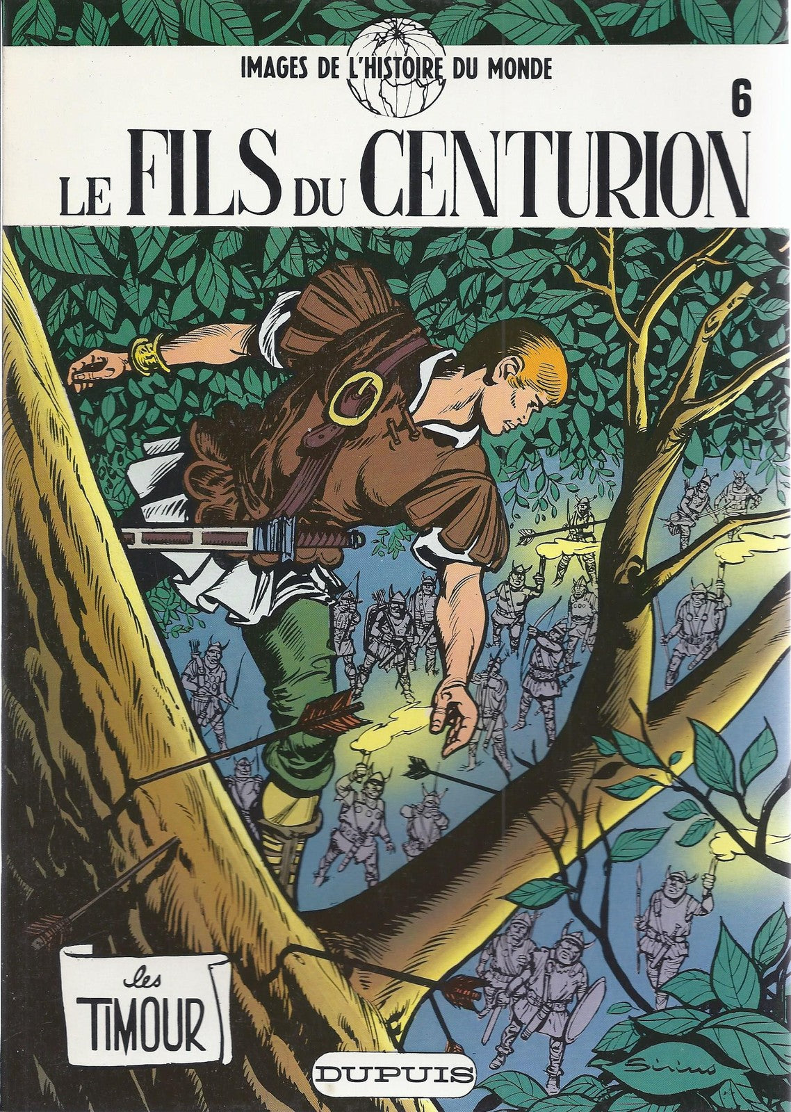 BD   Timour (les) - N°6 -  Le fils du centurion  - Ré.1982  TBE - Sirius