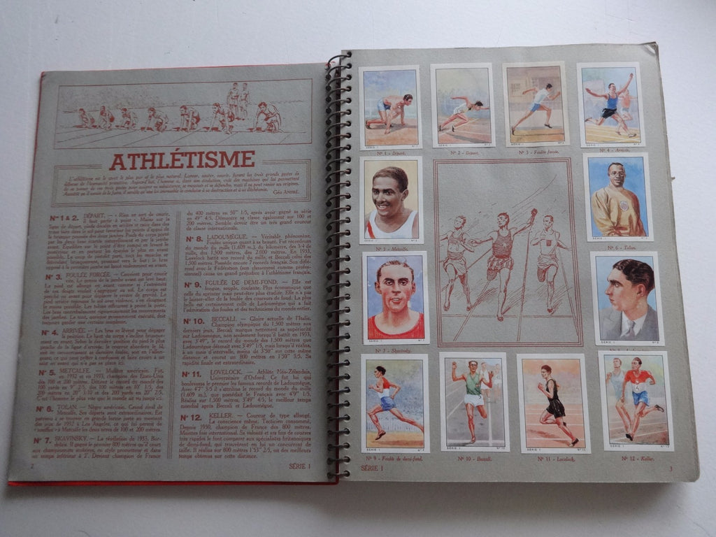 Libro - Álbum cromos Nestlé 1935-1936 - EO - encuadernado - TTBE - ¡RARO!
