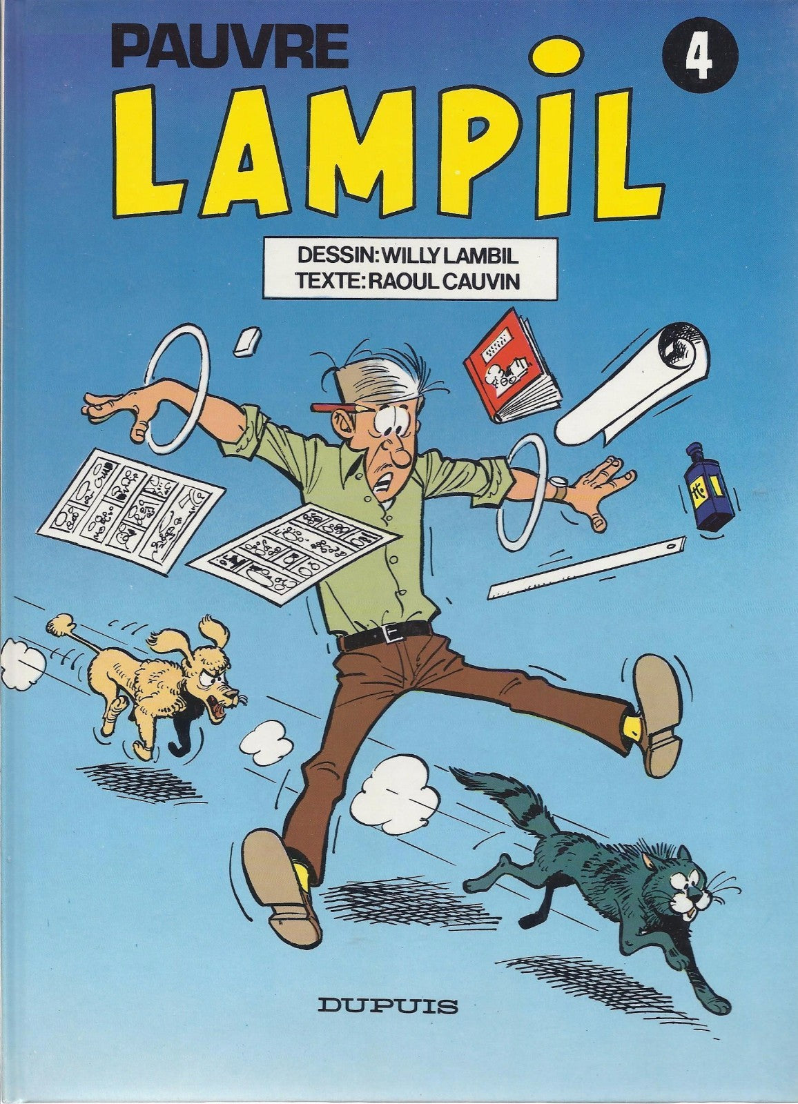 Comic Poor Lampil - Volume 4 - 1st Edition - 1984 - VGC - Lambil Willy