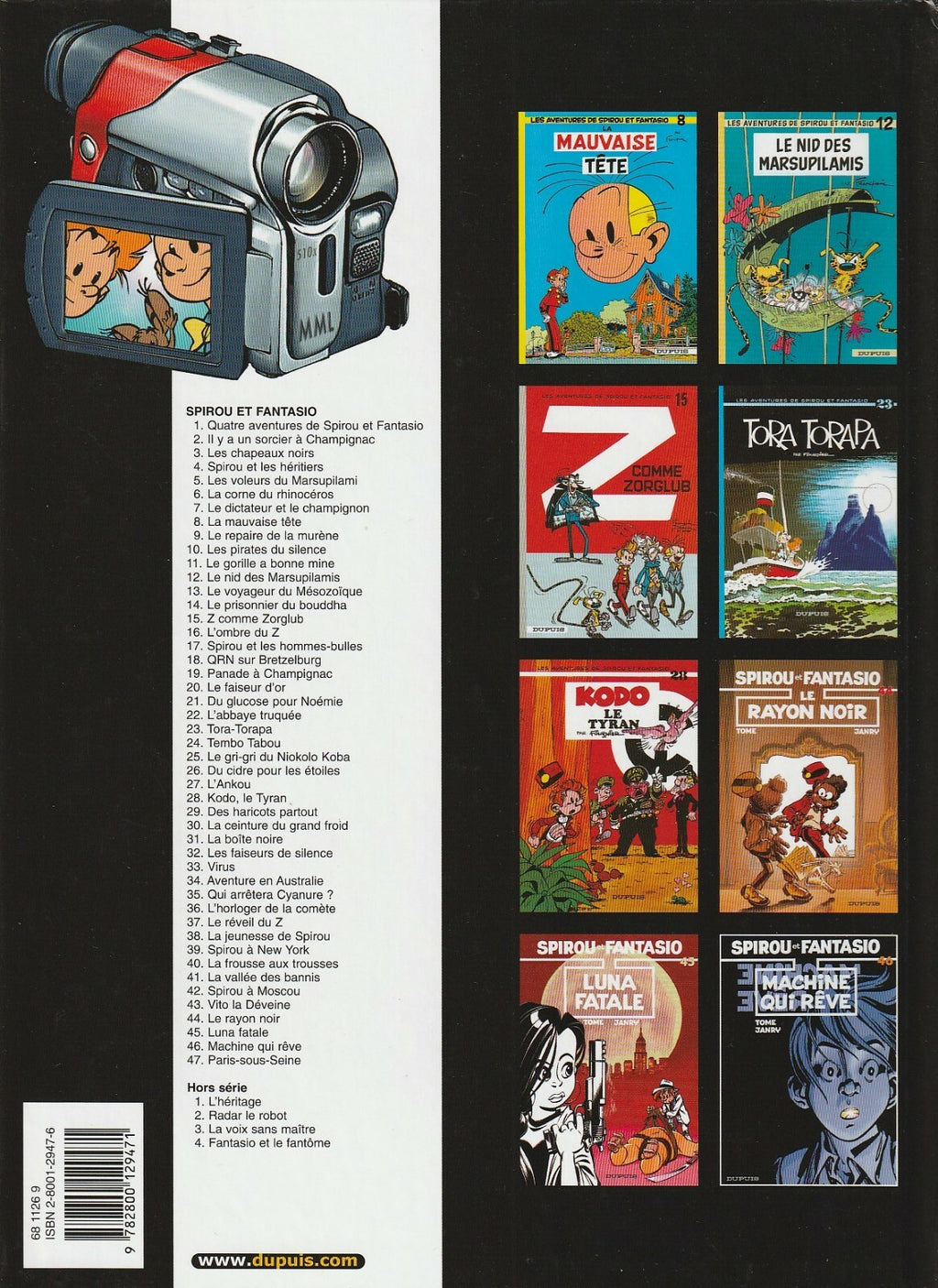 Cómic Spirou y Fantasio N°47 - París Bajo el Sena - E.O. 2004 - TTBE - Munuera