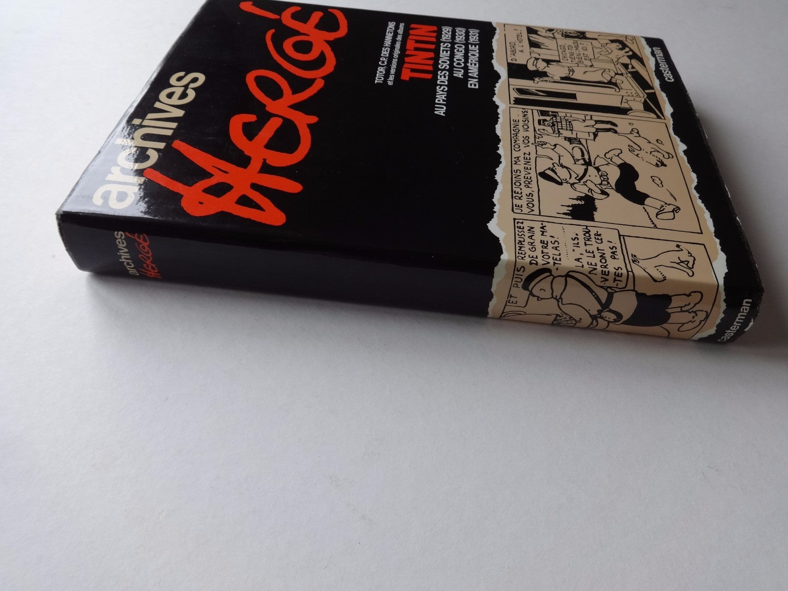 BD Archives hergé - Tome 1 -  RE -1974 -TBE- Hergé