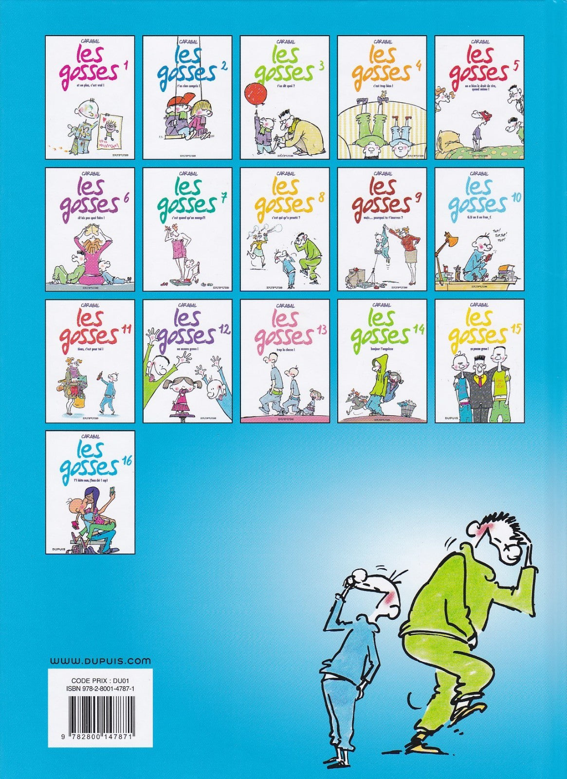 les gosses -T'1 kiète man, j'boss ché 1 cop1   -N°16- EO - 2010  TTBE- Carabal