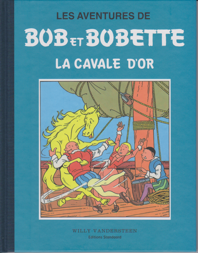 Comic Book Bob et Bobette - N°8 - Hardcover The Golden Chase - RE-2009 - Mint Condition - Vandersteen