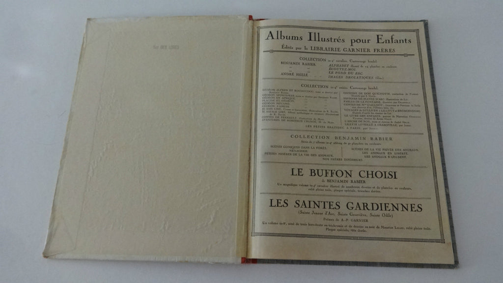 BD  Gédéon comédien - EO- cartonnée toilée-1929 -BE- Benjamin rabier
