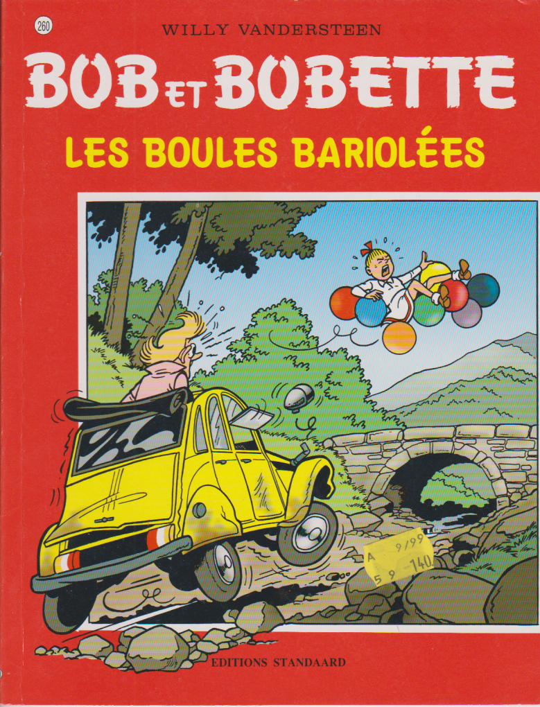 BD  Bob et Bobette- Les boules barilolées- N°260- EO- 1999- TTBE-Vandersteen