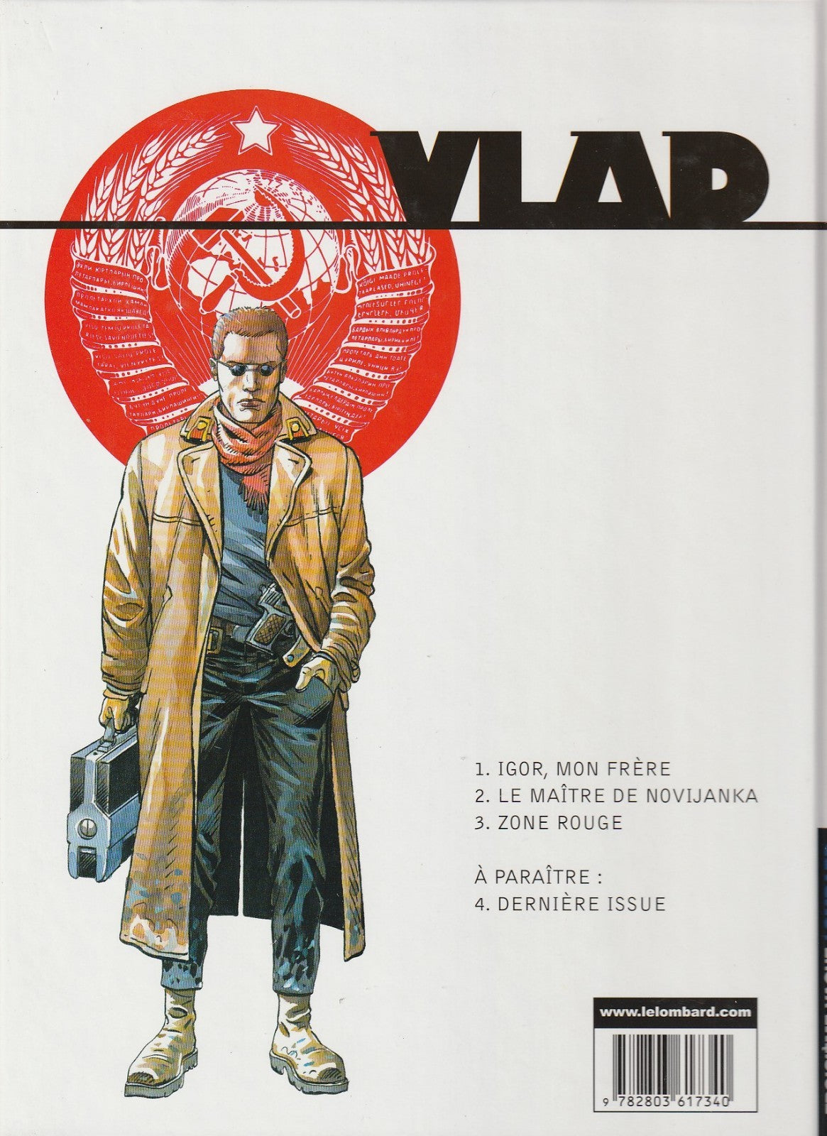 BD Vlad - Zone rouge  - N°3 -EO- 2001   -TBE-  Swolfs y.