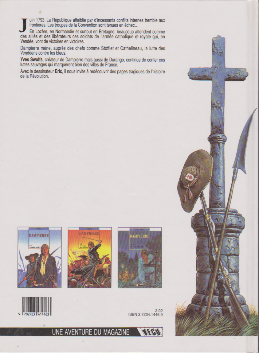 BD Dampierre - The Emissaries - N°3 - First Edition - 1992 - VGC - Swolfs